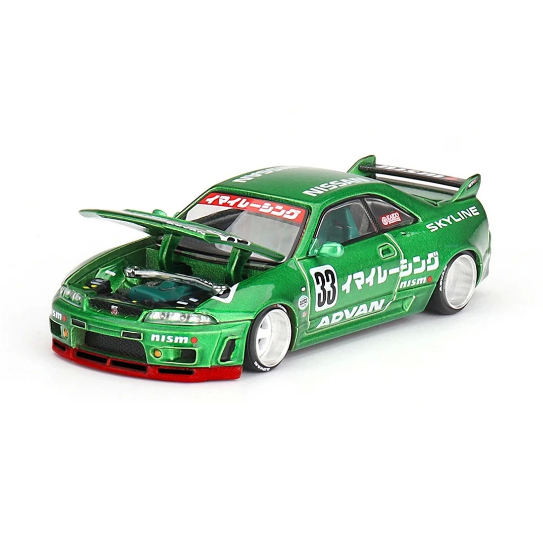 Mini Gt 1/64 Nissan Skyline GT-R(R33) Imai Racing V1