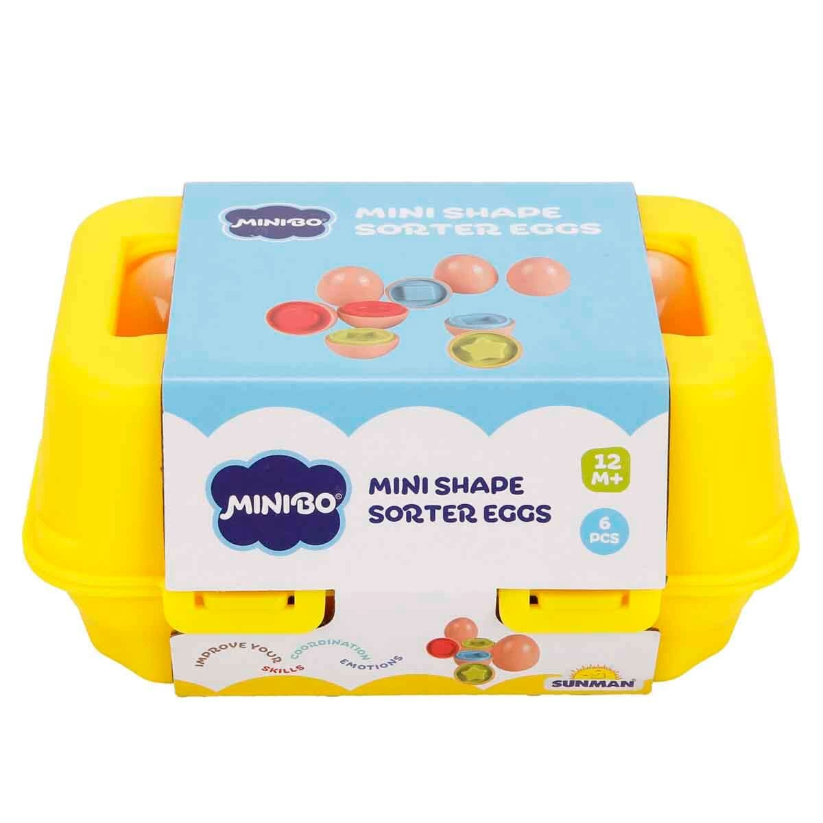 Minibo Mini Şekilli Yumurtalar 6 Parça