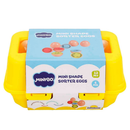 Minibo Mini Şekilli Yumurtalar 6 Parça