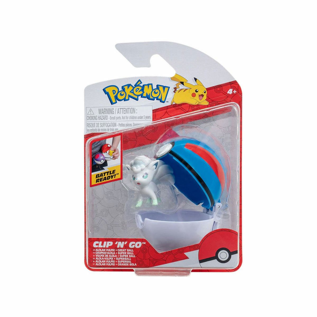 POK 95057-F Pokemon Clip N Go Seri