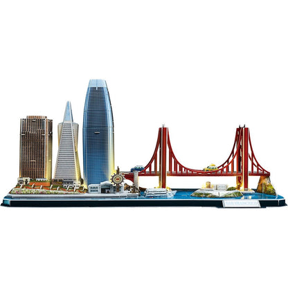 CUB L524H City Line San Francisco LED Işıklı -Necotoys