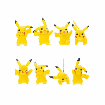 POK PKW2604 PPokemon Battle 8Li Figür Seti Pikachu Set