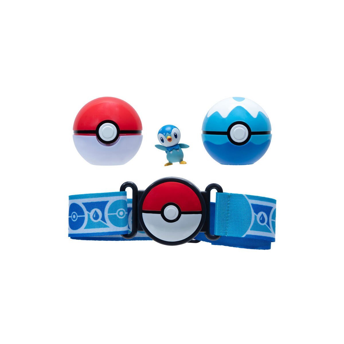 POK 95283-U Pokemon Clip N Go Pokeball Kemer ve Figür Seti Seri 1 -Necotoys