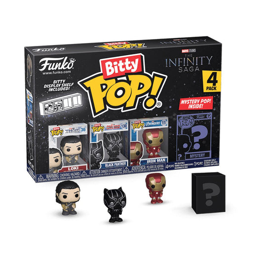 71506 Funko Bitty POP Marvel Loki 4'lü Paket
