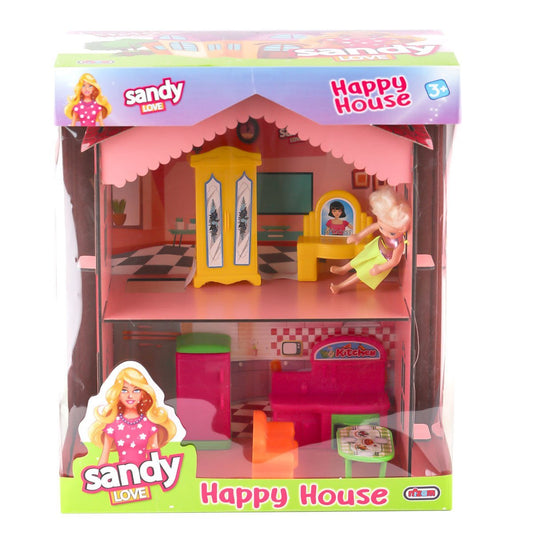 NZM-088 Sandy 2 Katlı Ev Oyun Seti -Nizam Plastik