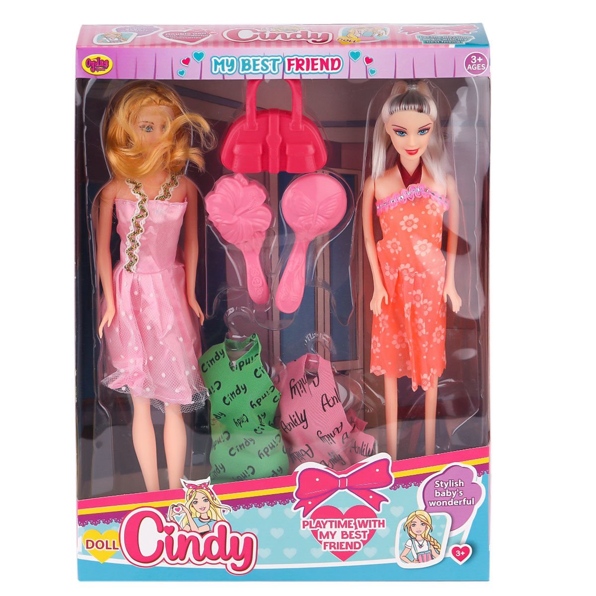 02277 Anlily 2'li Bebek -Oydaş Oyuncak