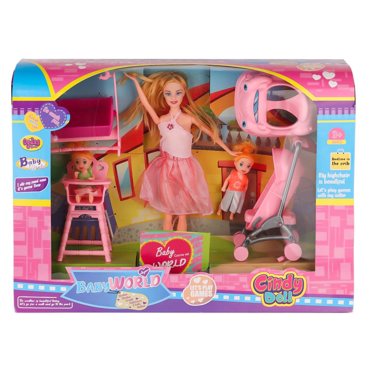 02431 Anlily Baby World Cindy Doll Bebek -Oydaş Oyuncak