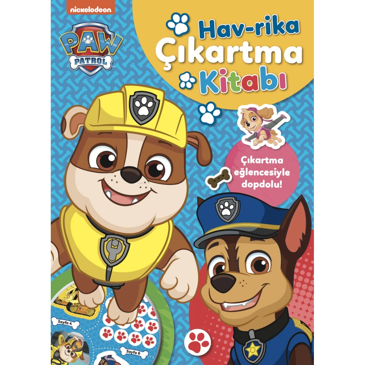 Paw Patrol Hav-rika Çıkartma Kitabı 38109BT