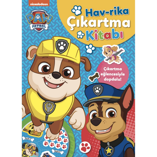 Paw Patrol Hav-rika Çıkartma Kitabı 38109BT