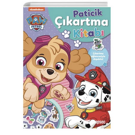 Paw Patrol Paticik Çıkartma Kitabı 38116BT