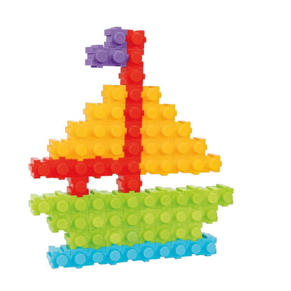 03 296 Çıt Çıt Bloklar 224 Parça -Pilsan Oyuncak