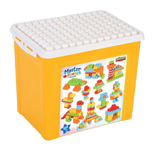 03 582 Master Blokları 224 Parça 21 lt Saklama Kabında -Pilsan Oyuncak