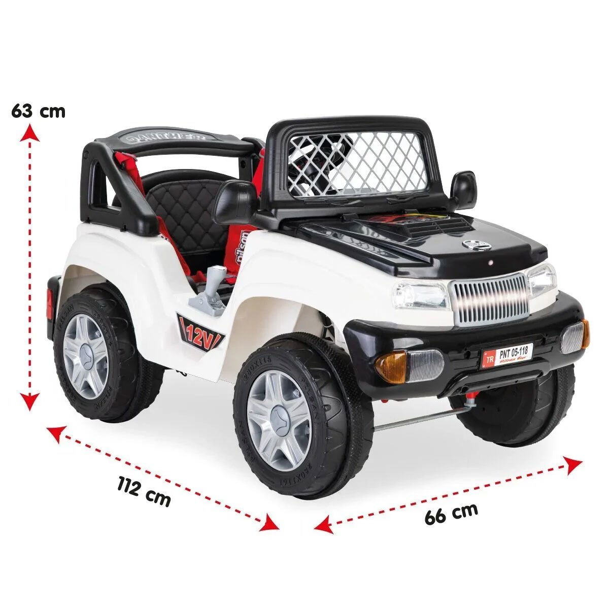 05 118 Panter 12V Uzaktan Kumandalı Akülü Araba -Pilsan Oyuncak