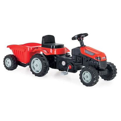 07 316 Active Römorklu Traktör Pedallı Kırmızı -Pilsan Oyuncak