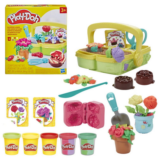 Play-Doh Renkli Çiçekler Botanik Oyun Seti