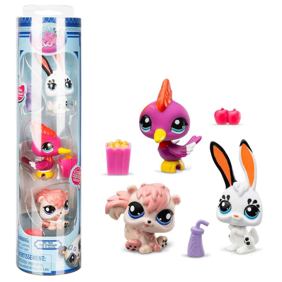 0621 Littlest Pet Shop - Minişler 3’lü Figür Seti S2