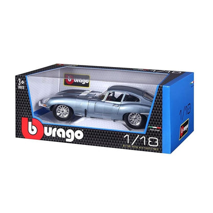 12044 Burago 1:18 Jaguar E-Type Coupe Model Araba