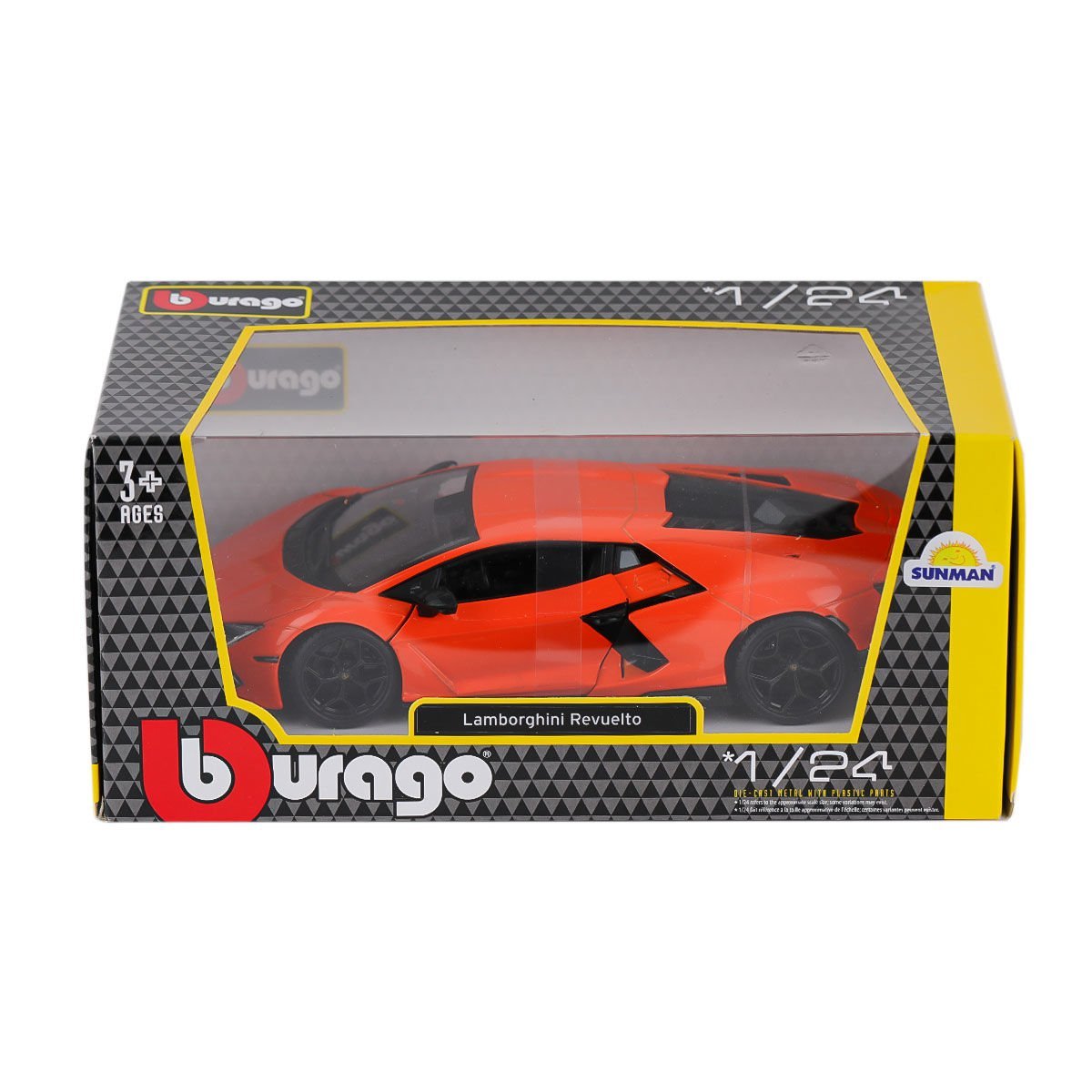 21106 Burago Lamborghini Revuelto 1:24 Turuncu -Sunman