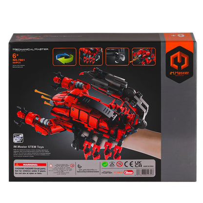 7801 IMM Master Blokları Akrep El Silahı Kırmızı 664 Parça
