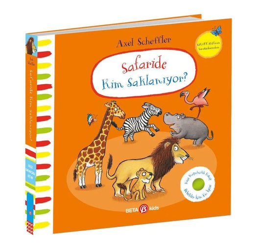 Safaride Kim Saklanıyor? (Keçe Kapaklı kitap)