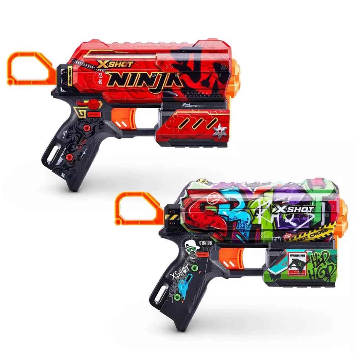 X-Shot Skins Flux 2'li Blaster 16 Dartlı