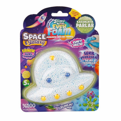 Slimy Ever Gece Parlayan Köpük Slime Ufo