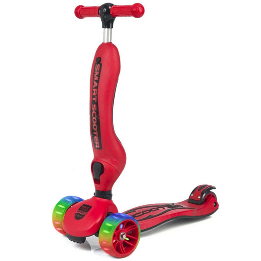 Smart Oturaklı 3 Tekerlekli Işıklı Scooter