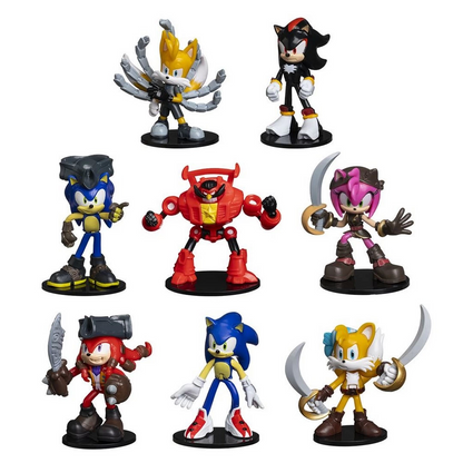 Sonic Prime 8'li Deluxe Aksiyon Figür Seti Seri 2
