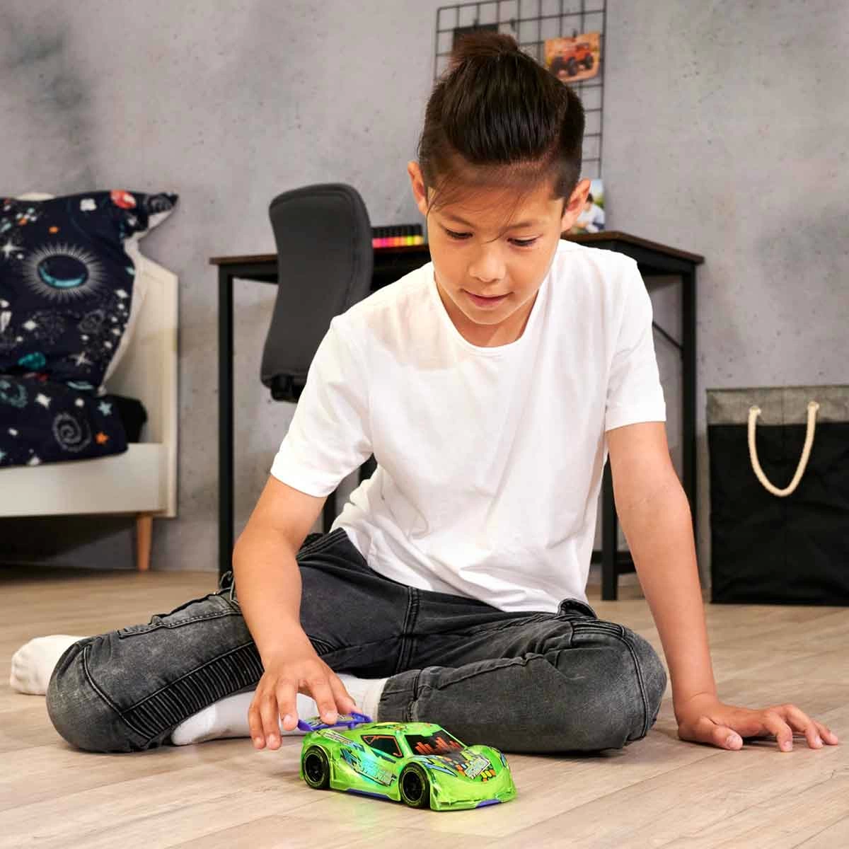 Speed Tronic Sürtmeli Işıklı Sesli Yarış Arabası