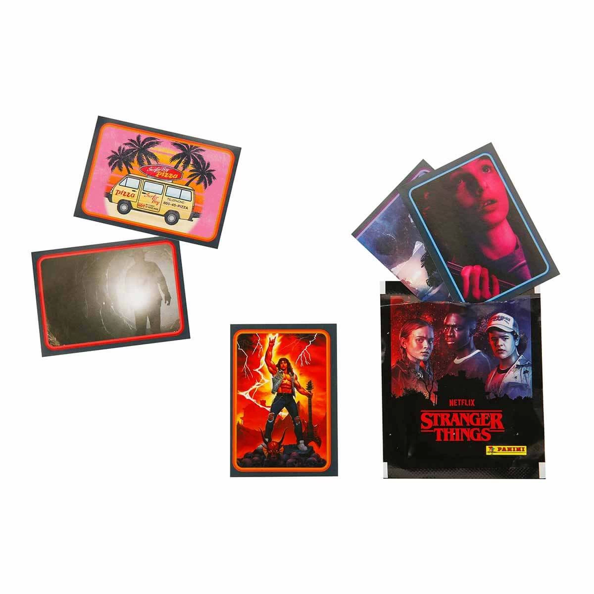 Stranger Things 5’li Çıkartma Paketi