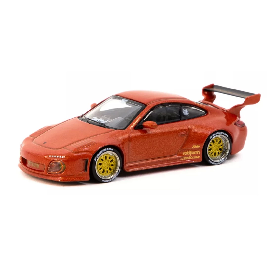 Tarmac Works 1/64 Old & New 997 Red Metallic