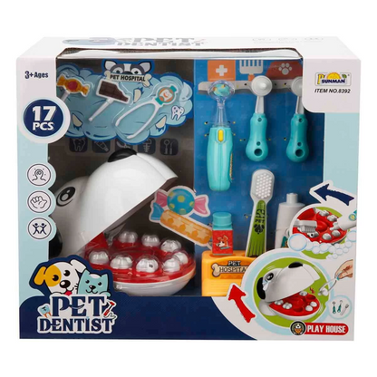 Veteriner Diş Hekimi Seti 17 Parça