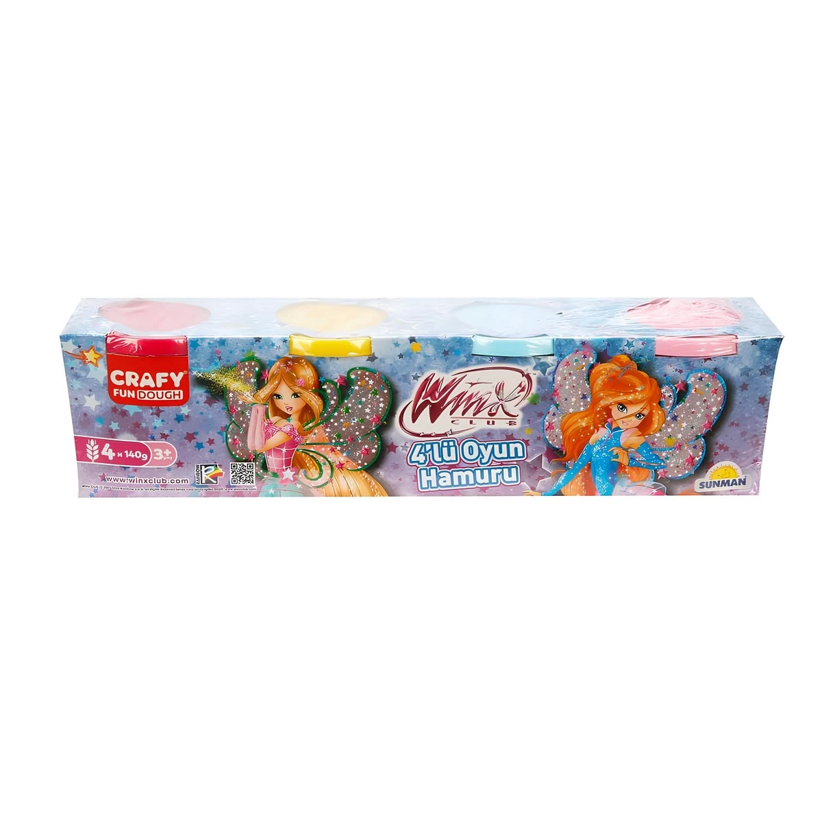 Winx 4'lü Oyun Hamuru 560 gr