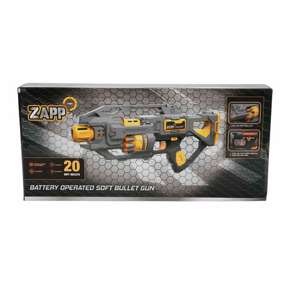 Zapp Toys 20 Mermili Sünger Dart Atan Silah 45 cm